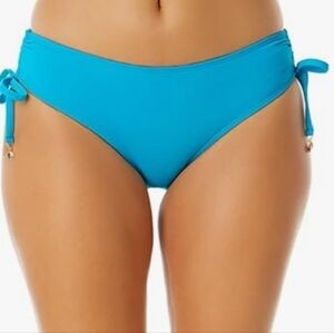 Anne Cole Women's Turquoise Side Tie Bikini Swim  Bottom     NWOT Size M
